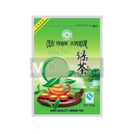 Ceai Verde Superior, g, cutie metalica, Naturalia Diet