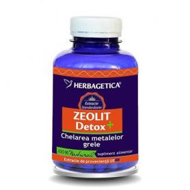 Zeolit Detox+, 60 capsule, Herbagetica