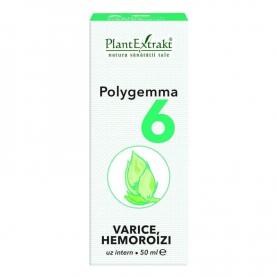 Polygemma 6 Varice si Hemoroizi, 50 ml, Plant Extrakt