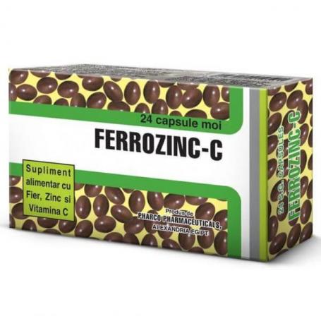 Ferrozinc-c, supliment alimentar cu fier, zinc si vitamina c