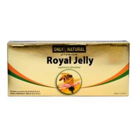 Laptisor de matca fiole (Royal Jelly) 300 mg, 10 fiole x 10 ml, Only Natural