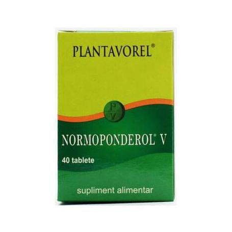 Normoponderol V, 40 tablete, Plantavorel