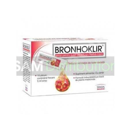 Bronhoklir Pentru Tuse Uscata 15 Plicuri Stada