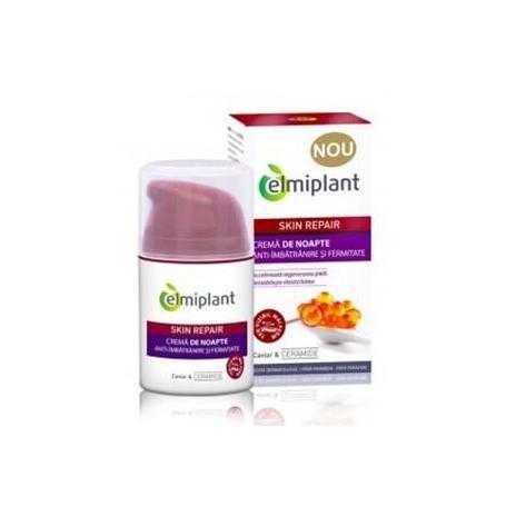 Crema de noapte anti-imbatranire si fermitate Skin Repair, 50 ml, Elmiplant
