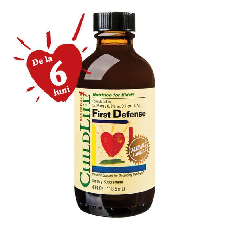 Kit de imunitate pentru copii ChildLife cu Vitamin C, : Bebe Tei