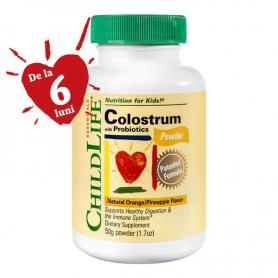 Colostrum with Probiotics, 50 g (pret, prospect) Secom (Childlife Essentials)