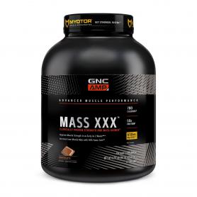 Proteina din zer GNC AMP Mass XXX cu aroma de ciocolata, 2730g